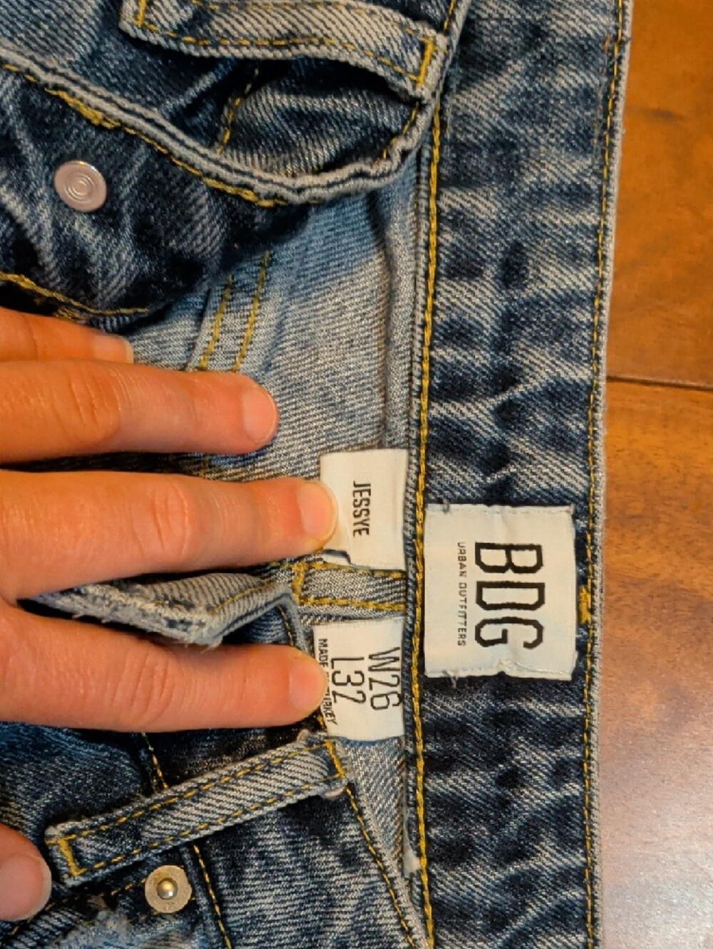 By BDG Light Blue Denim Jeans - Picture 2 of 5